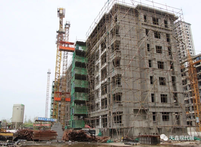 工程播报 | 丹桂飘香迎国庆，沙河北畔听“家”音——内外墙粉刷工程全面展开