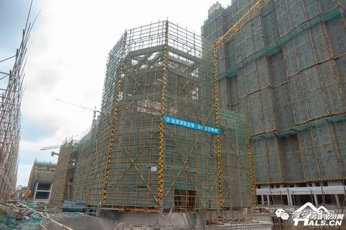 海安奥体新城教育生活配套再升级，幼儿园与步行街工程进入内外墙粉刷阶段