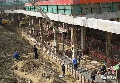 精品大型深基坑施工过程图文解析与内外墙粉刷工程全览